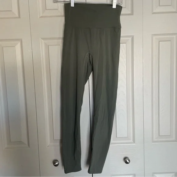 Army Green Lululemon Leggings - Picture 5 of 9
